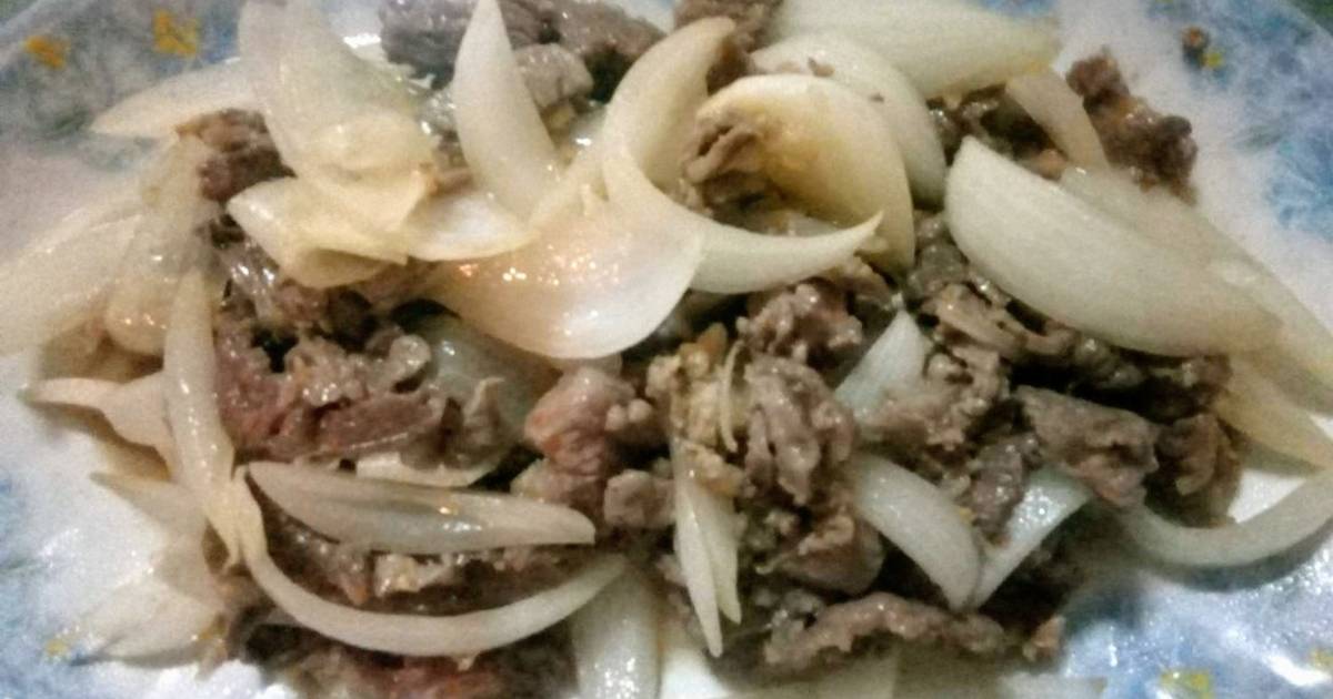 Thịt bò xào hành tây
