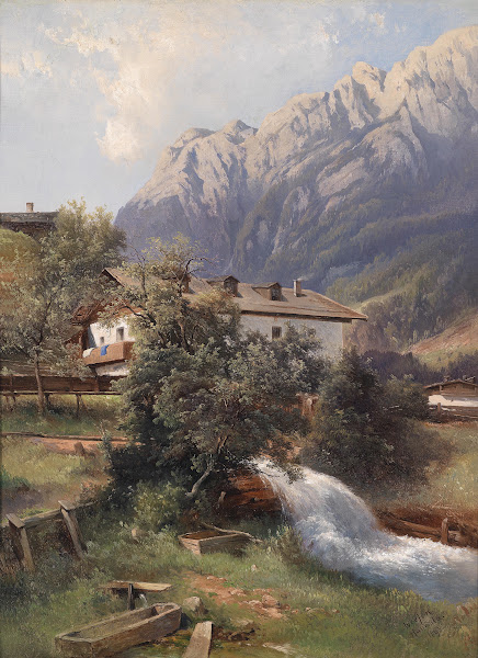 Motiv aus Werfen 1893