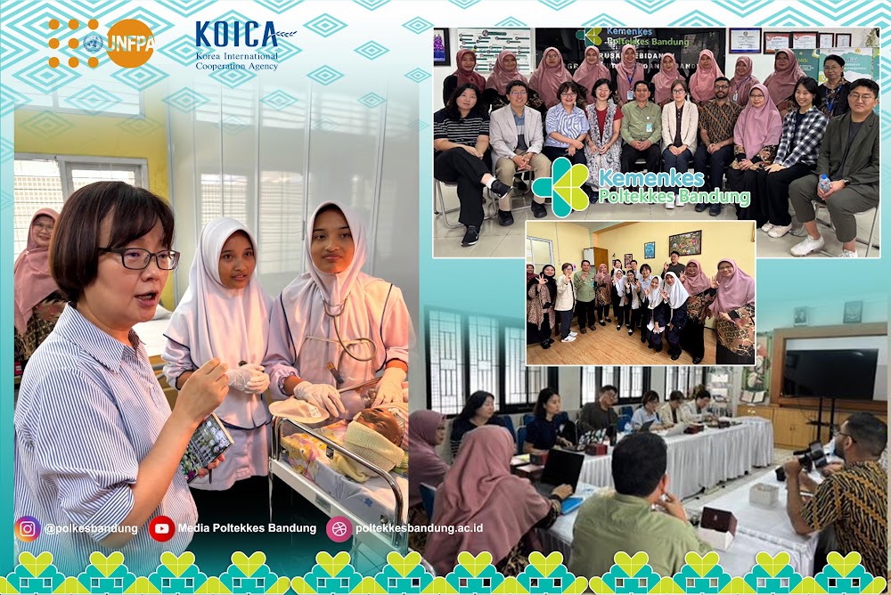 KOICA AND UNFPA VISIT to the Bandung Midwifery Department, Poltekkes Kemenkes Bandung