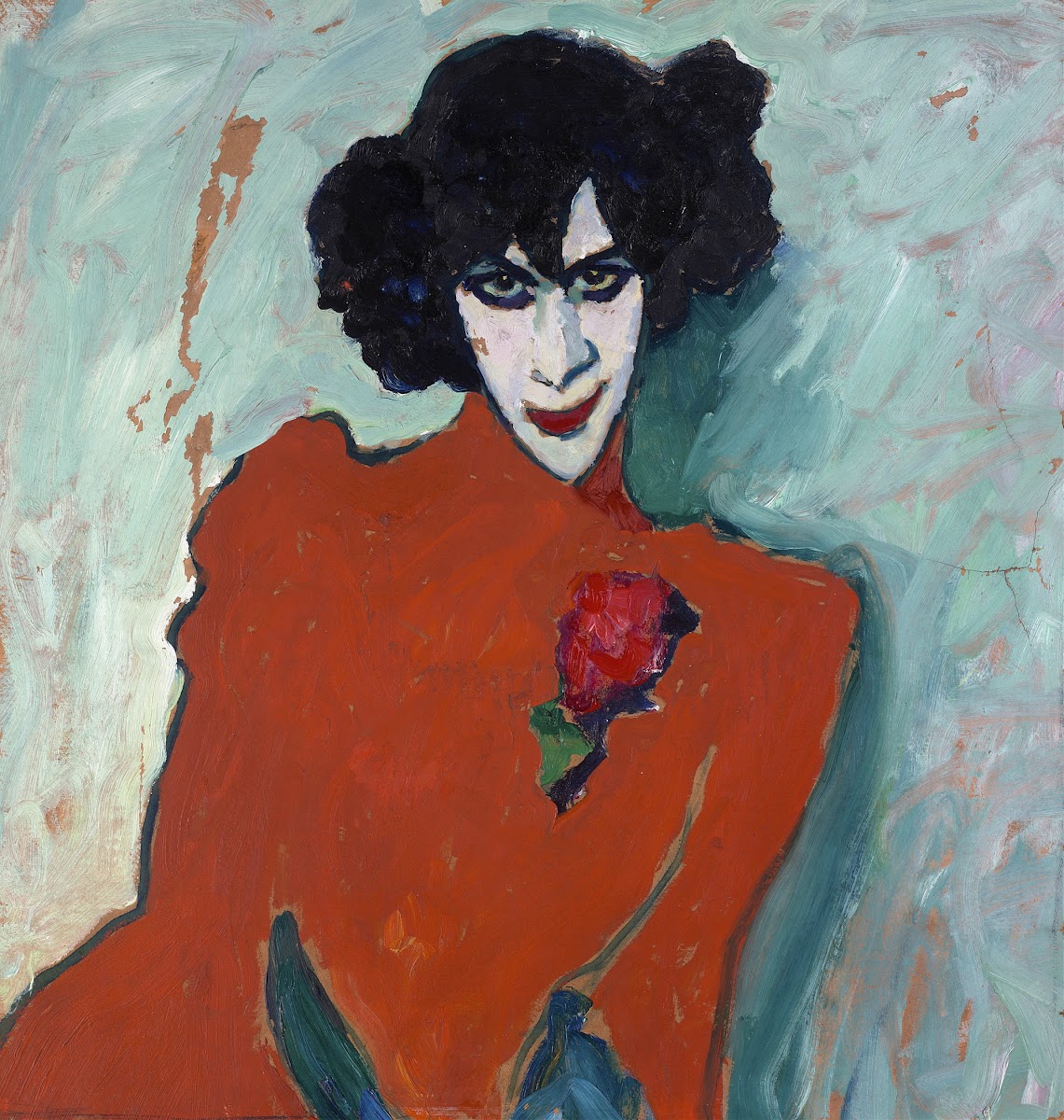 Portrait of the dancer Alexander Sacharoff 1909