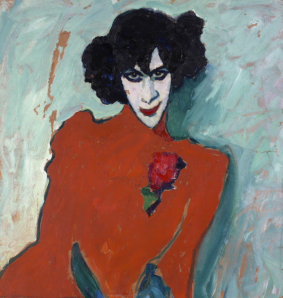 Portrait of the dancer Alexander Sacharoff 1909