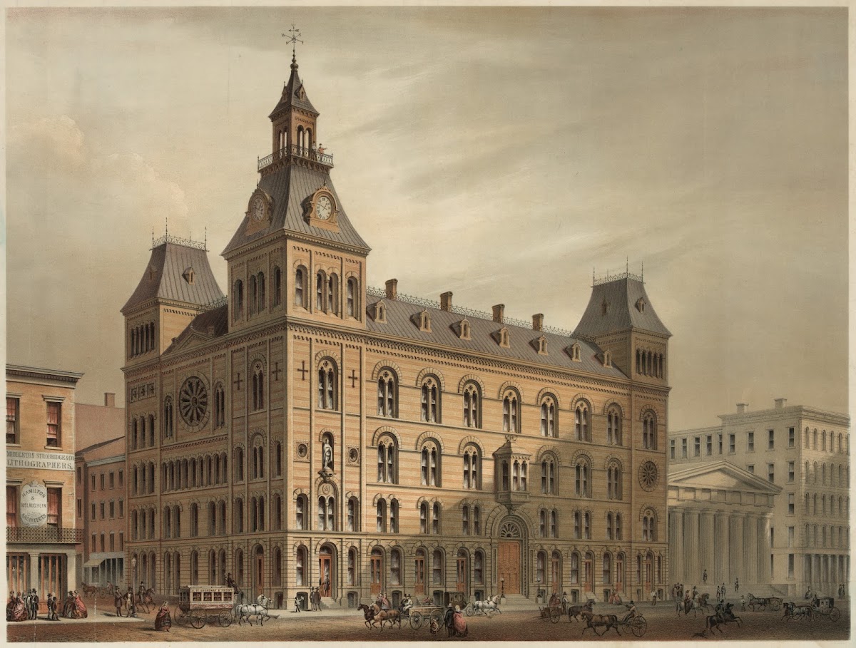 The Masonic Temple Cincinnati Ohio 1859