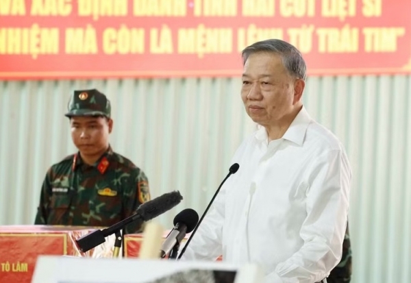 Tổng Bí thư Tô Lâm chia sẻ tầm nhìn phát triển tại công viên Lê Thị Riêng