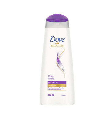 Dove Daily Shine Hair Shampoo (340ml)