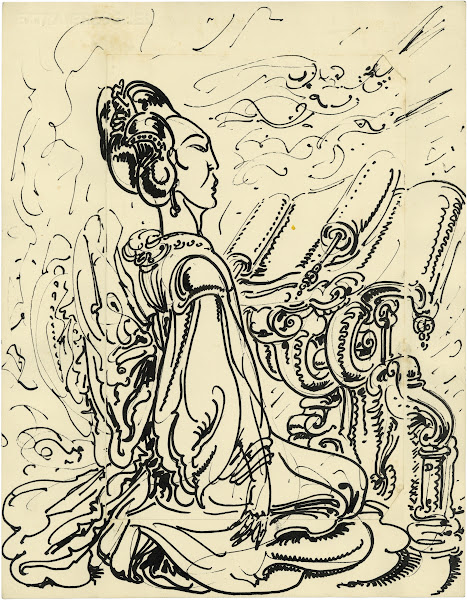 Chinese dame in kostuum 1935