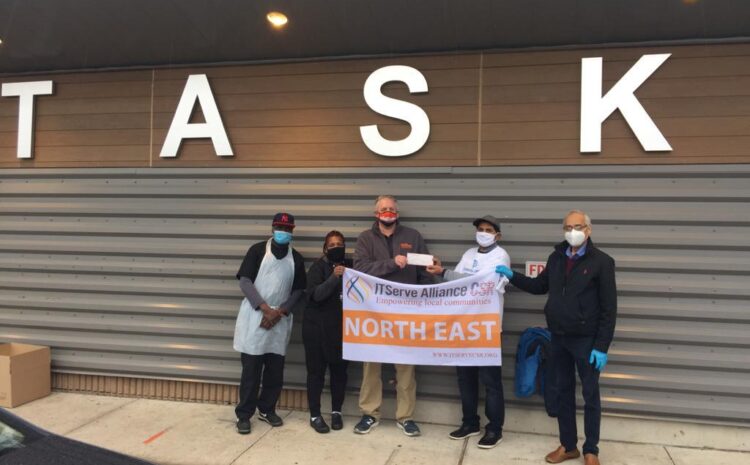 ITServe Alliance NorthEast Chapter Donated $6,000 to the Trenton Soup kitchen