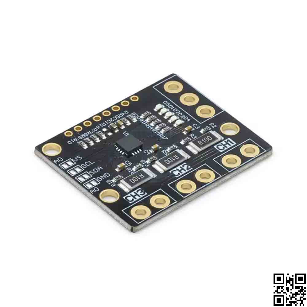 MCU-3221 INA3221 Cảm Biến Dòng Điện, Điện Áp Giao Tiếp I2C SMBus
