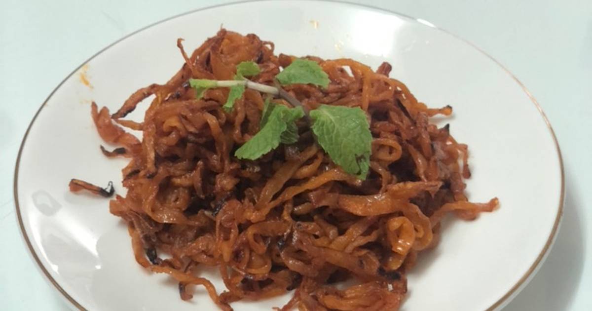 Cải xá bấu xào cay
