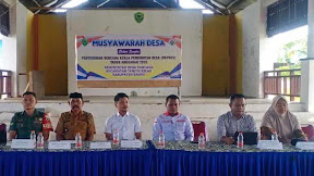 BPD dan Pemdes Desa Pancana Gelar Musdes Perencanaan Pembangunan Tahun Anggaran 2025