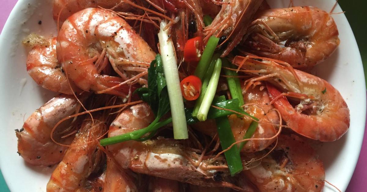 Tôm xóc tỏi