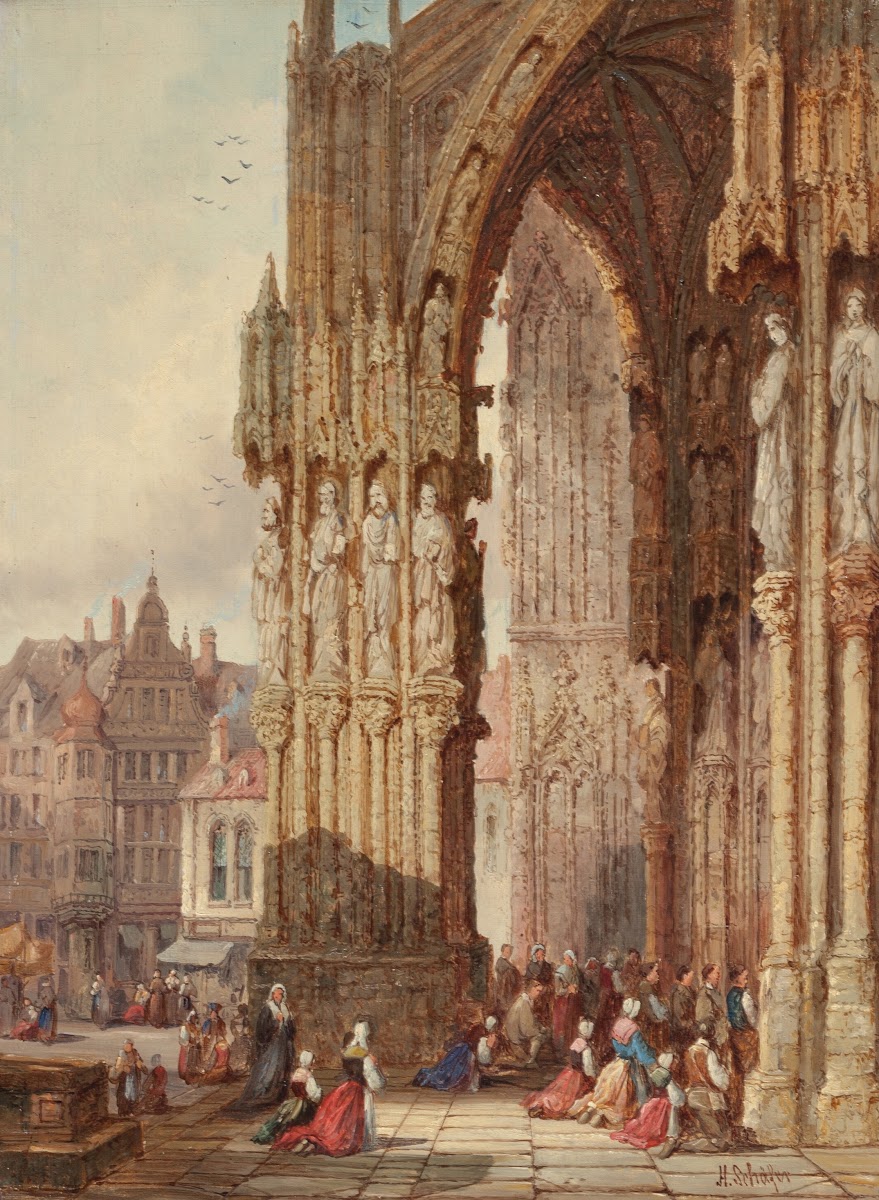 Regensburg Cathedral of St Peter Germany 1885