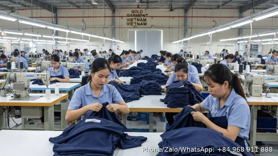 Lee Clothing Company - Gold Garment Vietnam