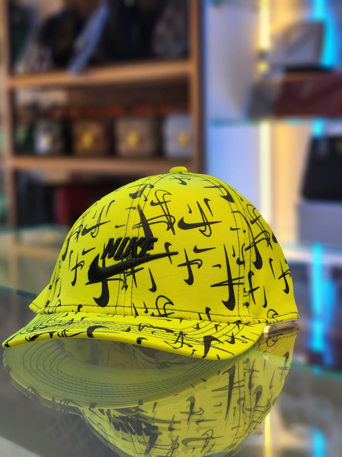 Printed - Cap - Nike Neon