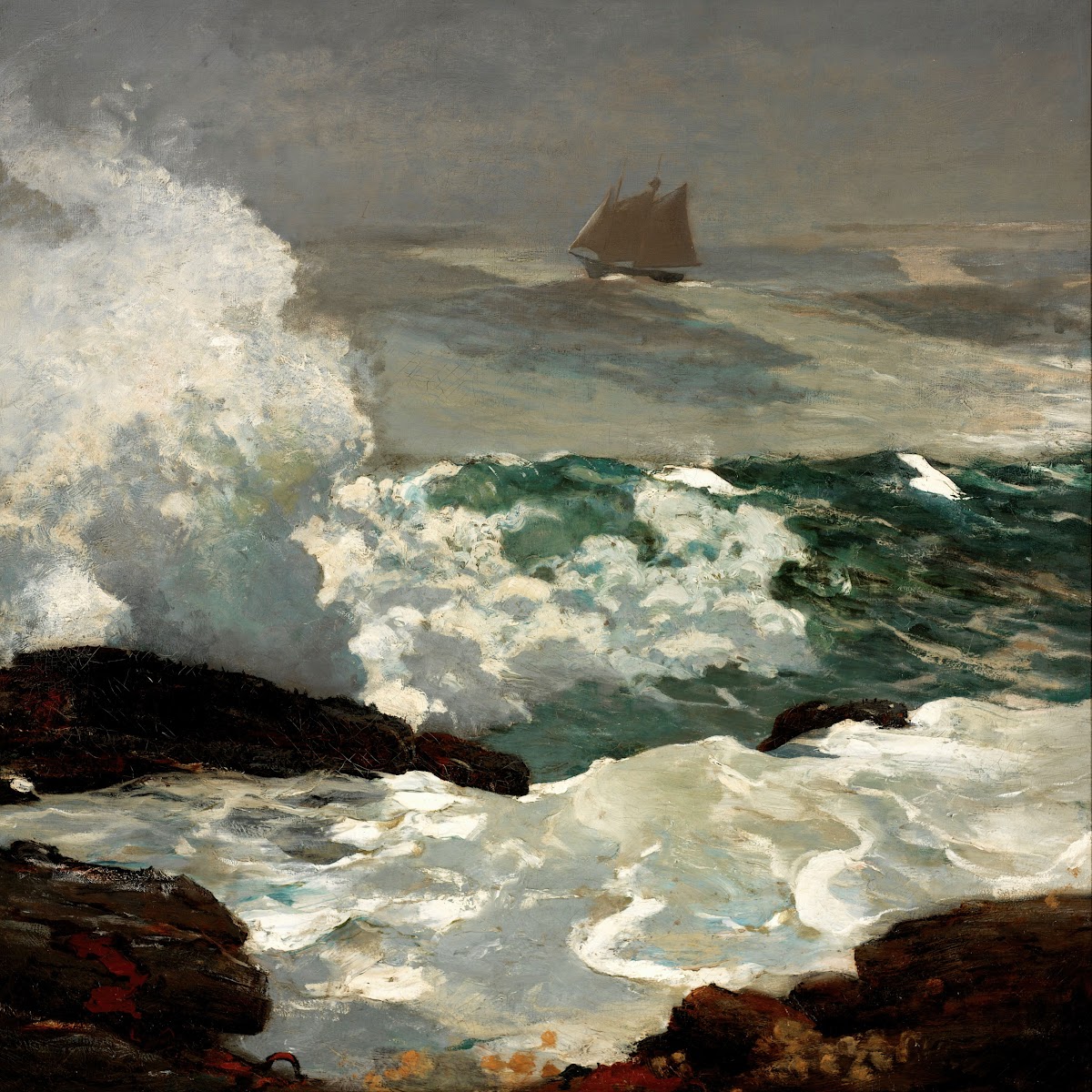 On a Lee Shore 1900