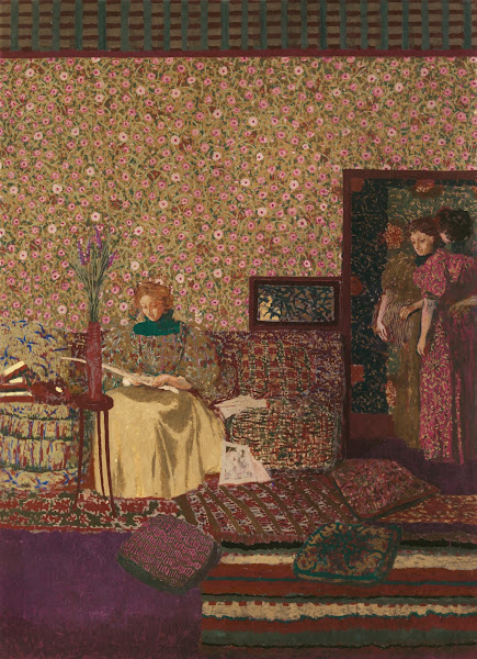 Personnages dans un intérieur Lintimité 1896