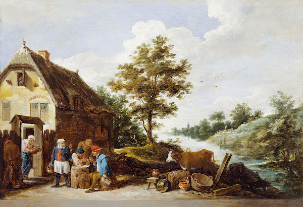 A Riverside Inn c1645 1650