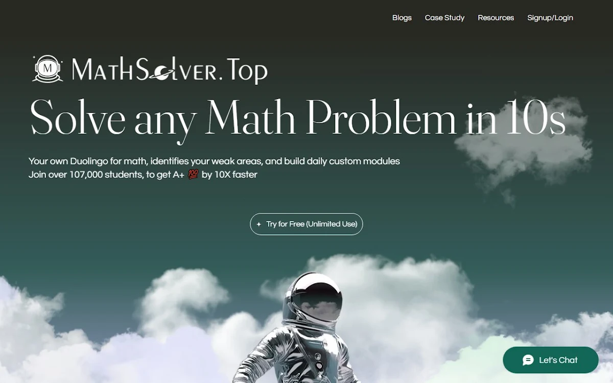Captura de MathSolver.top