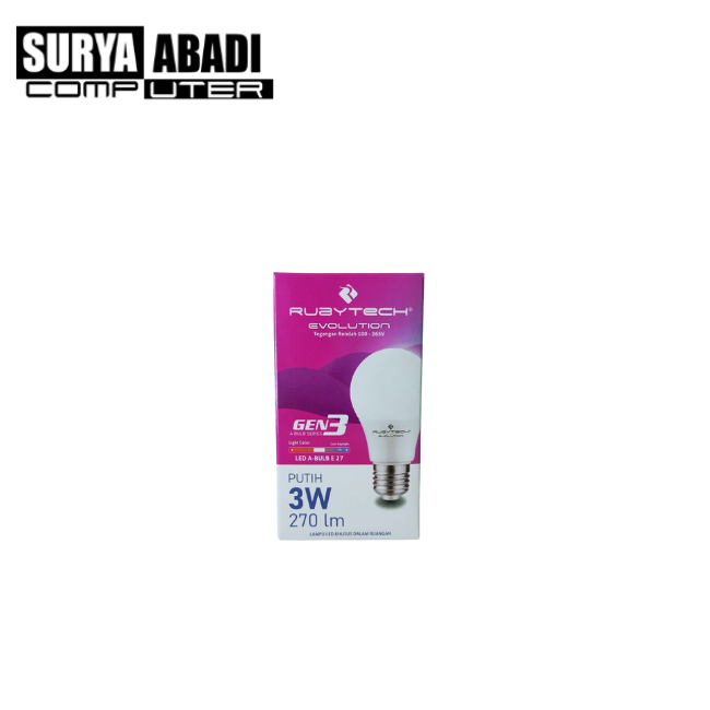 LAMPU RUBYTECH 3W