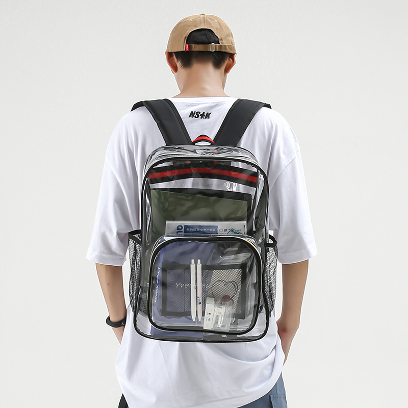 Transparent Backpack, PVC, waterproof