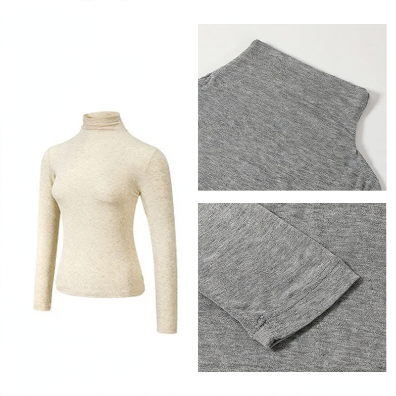 Damen-Kaschmir-Mischpullover, leicht, vielseitig