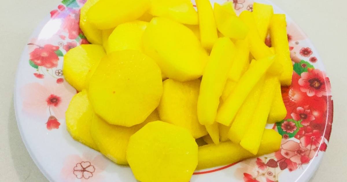 Củ cải muối vàng kiểu Hàn Quốc