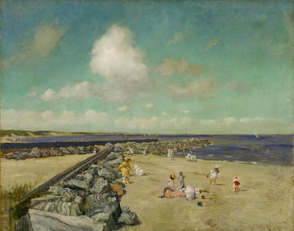 Morning at Breakwater Shinnecock circa 1897