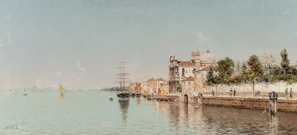A Venetian waterfront