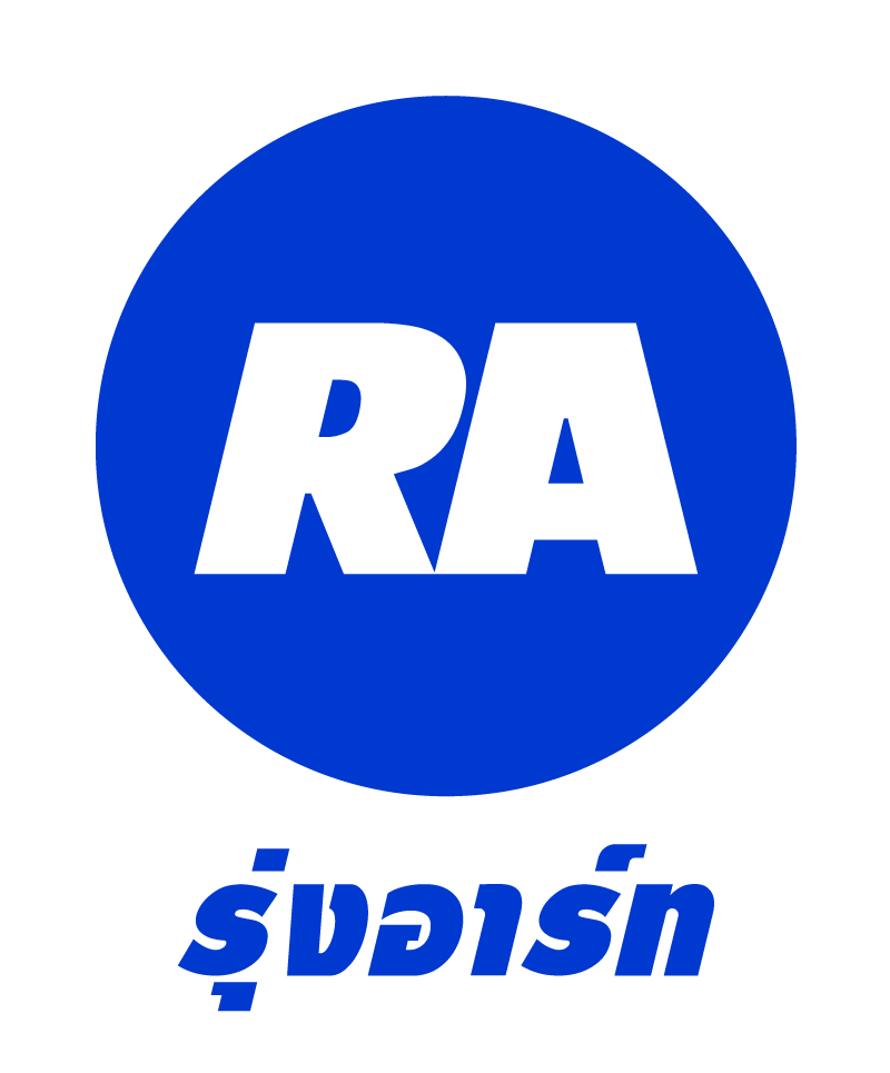 RA Badge with รุ่งอาร์ท Wordmark