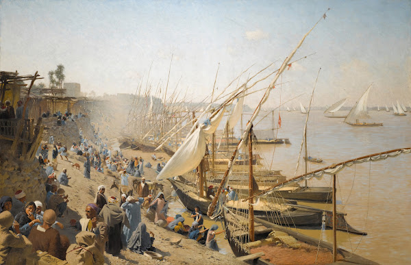 The Nile At Bulak 1888
