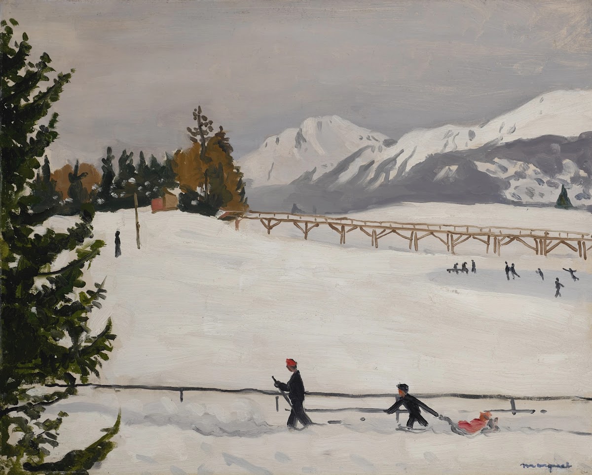 Crans sur Sierre La Luge 1936