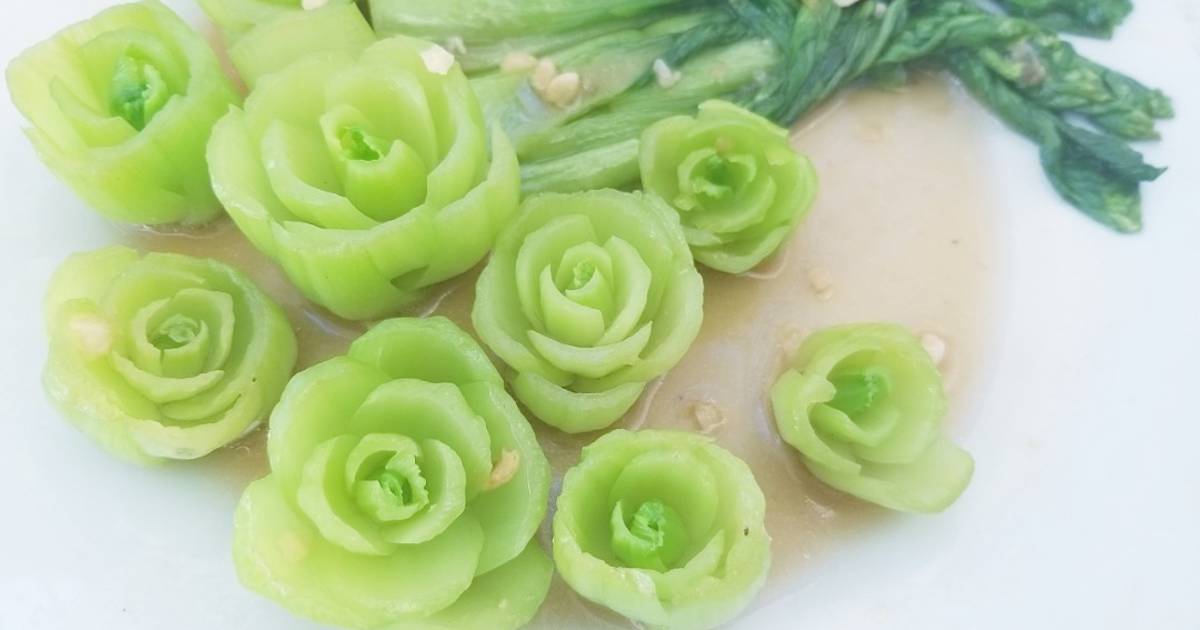 Cải thìa xào dầu hào