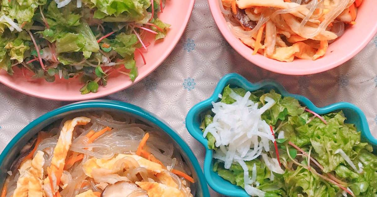 Miến Hàn Quốc xào thập cẩm