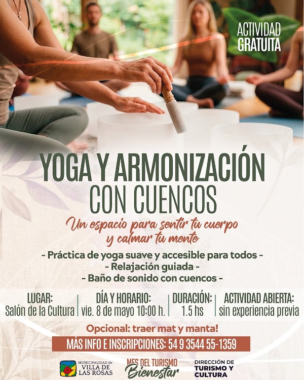 Yoga y Armonización con Cuencos