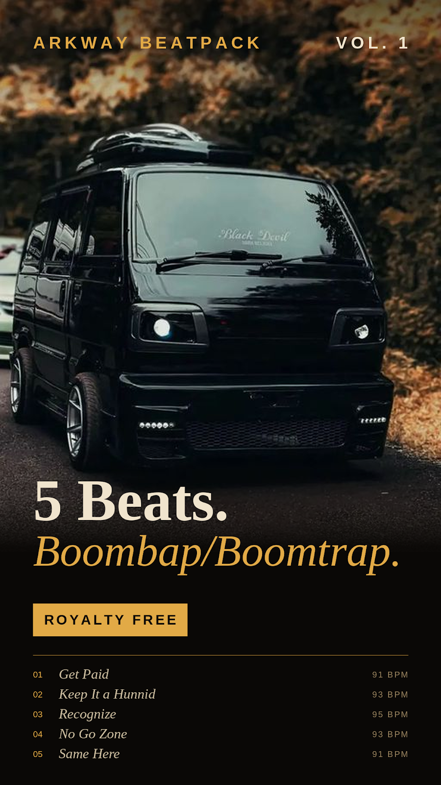 Arkway Beatpack Vol. 1 Cover Artwork