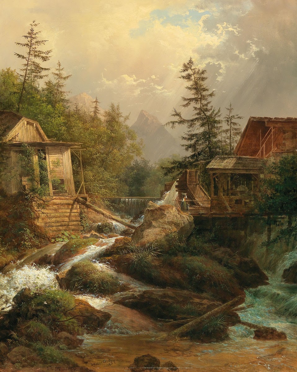 A mountain mill