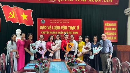 Trường Đại học Tây Bắc tổ chức thành công Lễ Bảo vệ luận văn thạc sĩ khóa 10 chuyên ngành Ngôn ngữ Việt Nam