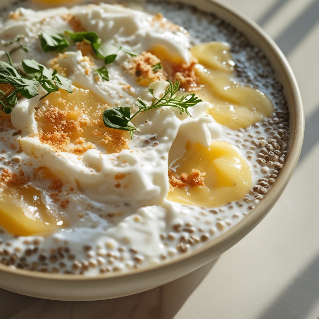 The Best Lemon Cream Chia Pudding – Healthy, Creamy & No-Bake Delight! Easy Homemade Recipe