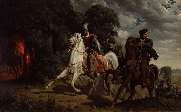 Henry de Valois Fleeing Poland 1860