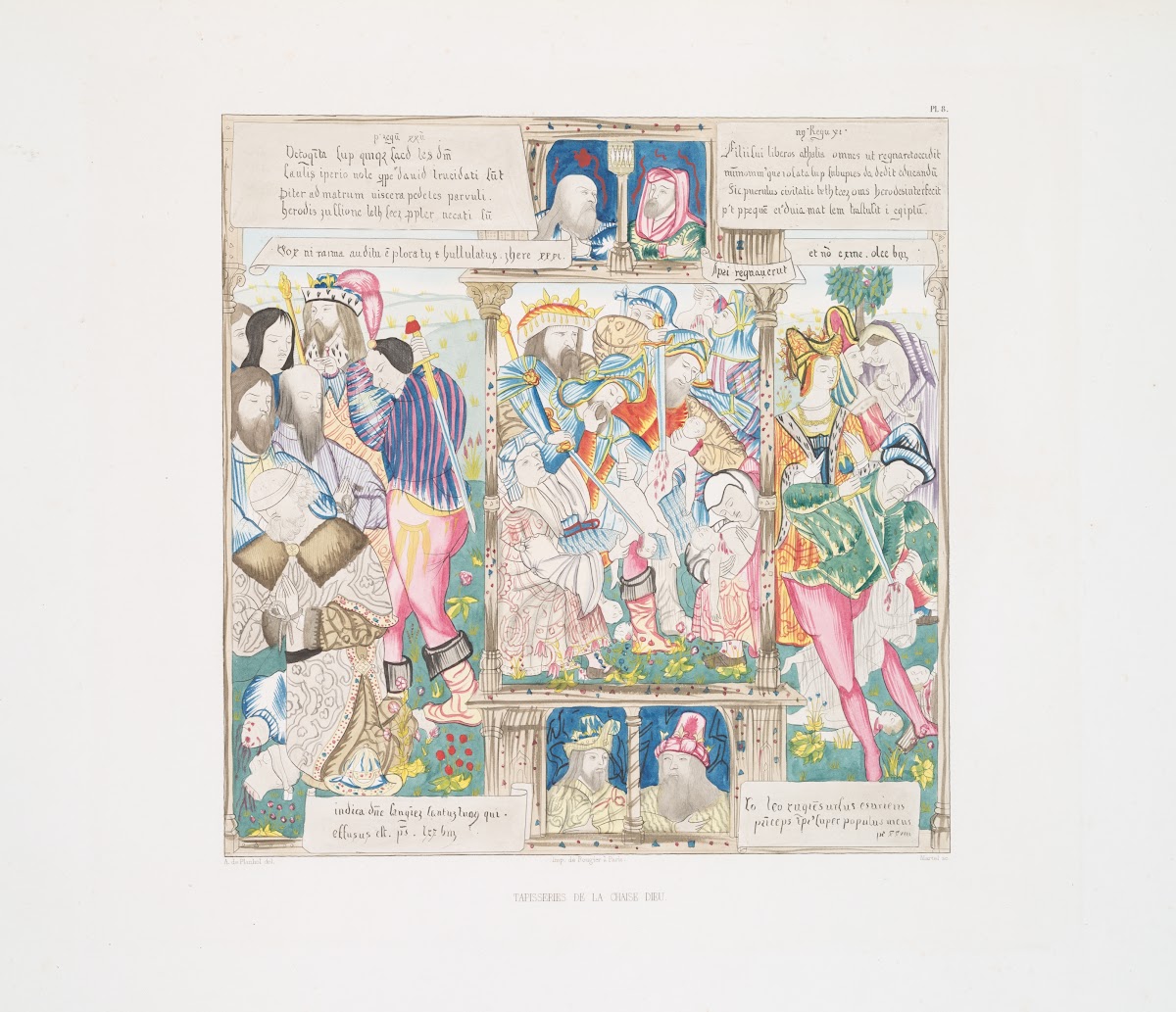 Tapisseries de la Chaise Dieu 8 1838