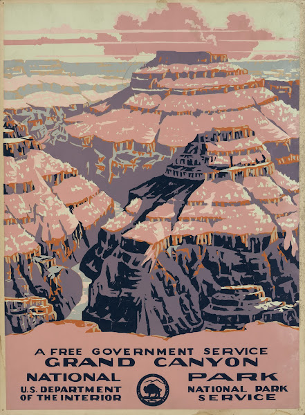 Grand Canyon National Park a free government service 1938