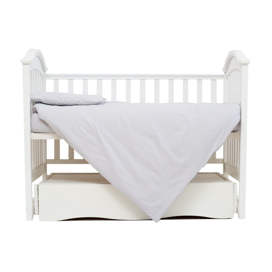 Сменная постель 3 эл Twins Organic (бязь преміум) серый