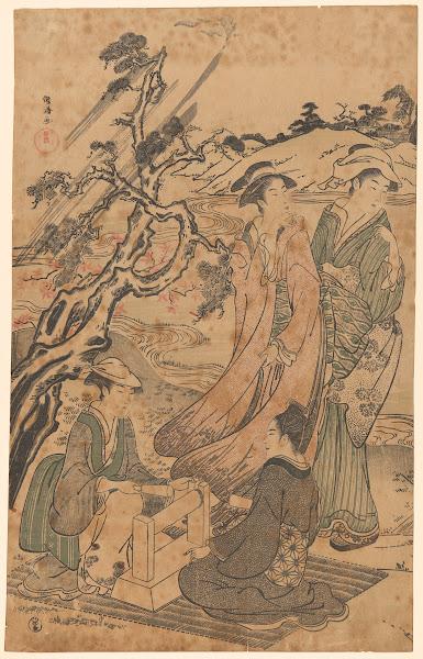 Women in the Wind late 18th century  early 19th century