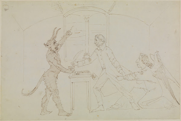 Der Architekt Heinrich Hübsch verschreibt sich dem Teufel ca 1842 1843