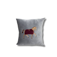Decorative pillow Twins Christmas Limited Collection 40x40 Horse