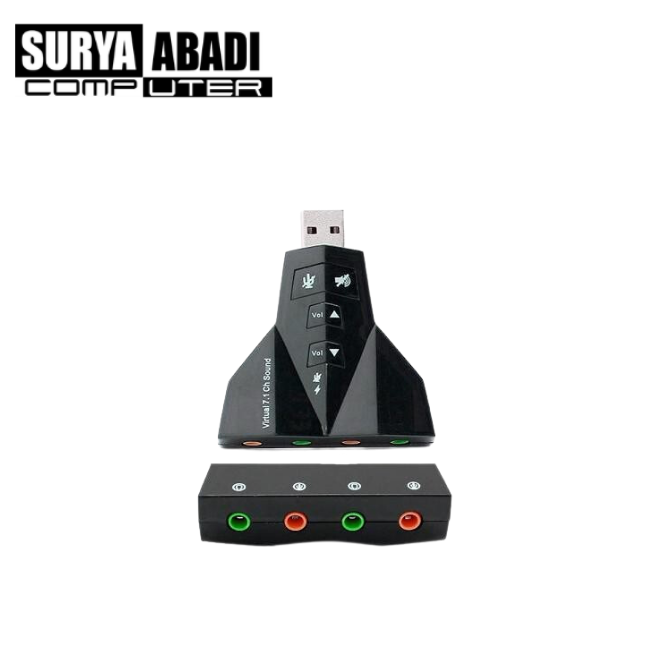 SOUND CARD USB 7.1 DOUBLE