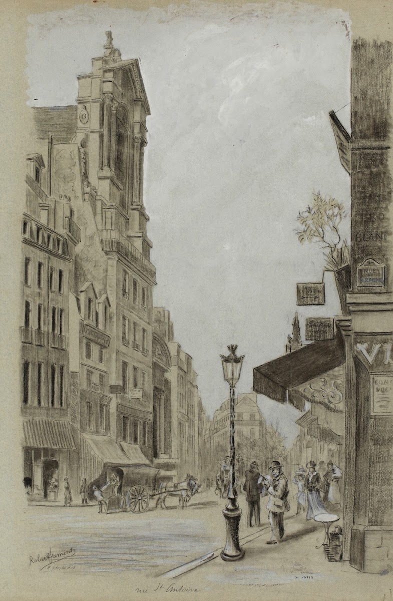 Eglise Saint Paul Saint Louis rue Saint Antoine 4ème arrondissement 1895 1905