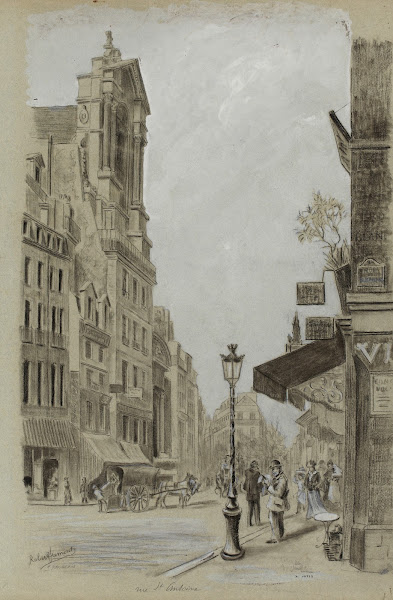 Eglise Saint Paul Saint Louis rue Saint Antoine 4ème arrondissement 1895 1905
