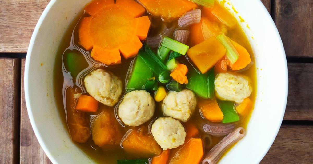 Soup Nui hầm Rau Củ Quả Eat clean