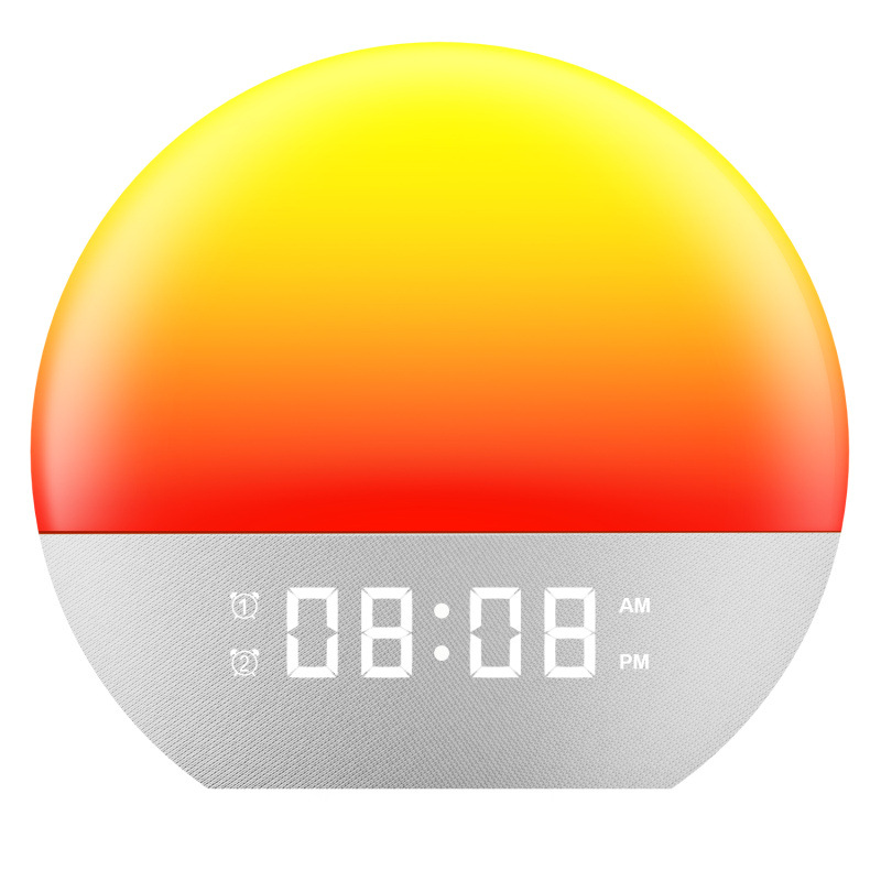LED Wake-Up Light with Sunrise Simulation and White Noise