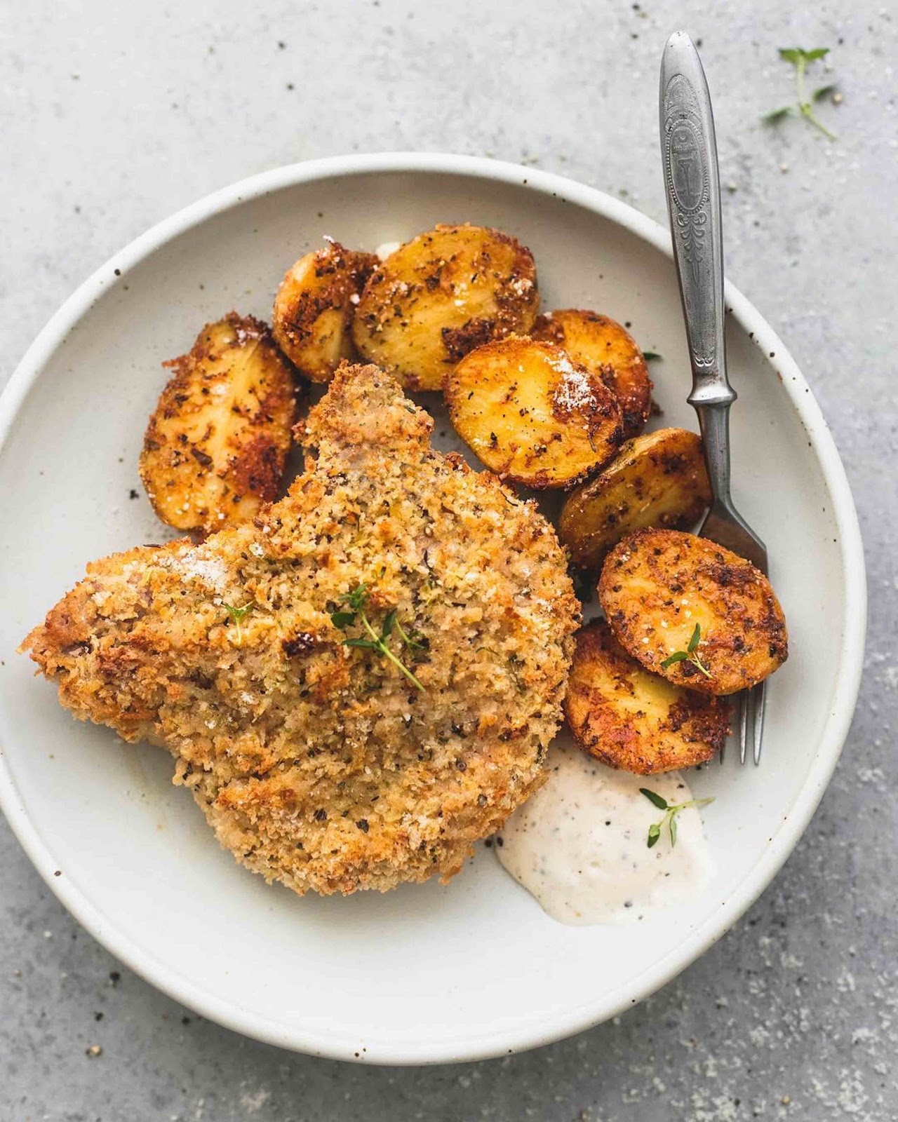 Pork Chops and Potatoes